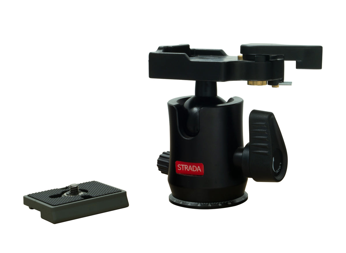 STRADA CF305/CF405 Ballhead with Quick Release Plate